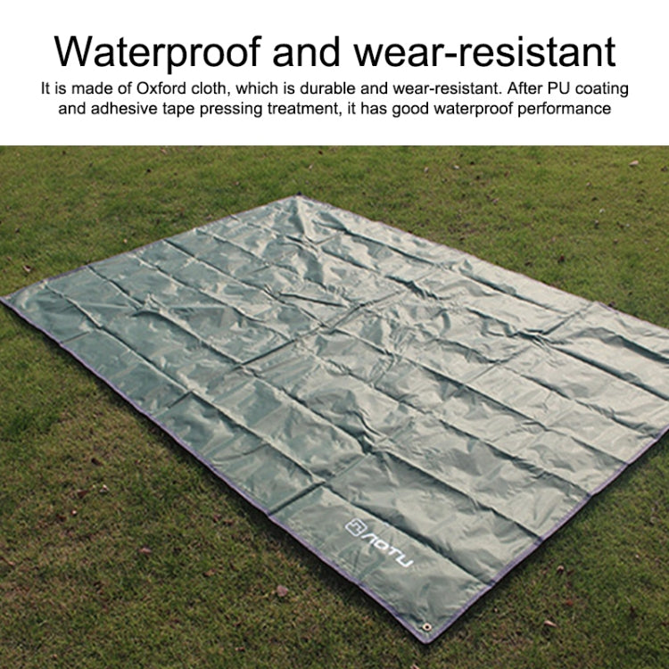 AOTU AT6220 Oxford Cloth Outdoor Camping Picnic Beach Mat, Size: 150 x 220cm (Army Green)