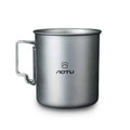 AOTU AT6652-1 Outdoor Portable Titanium Cup 750ml(Silver)