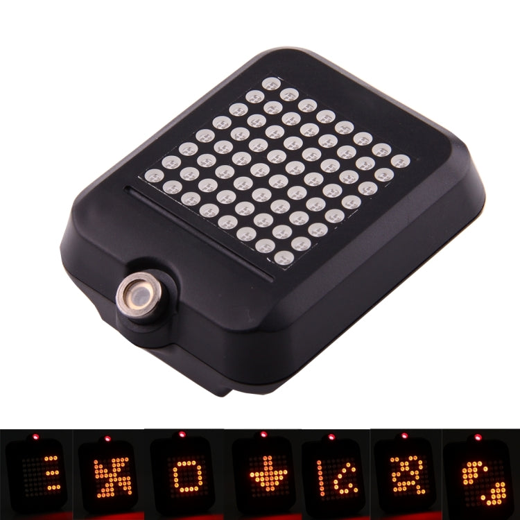 Bicycle Intelligent Wireless Control USB Rechargeable Turn Signal Light Bike Rear Brake Light with Laser & Mount Holder Strap