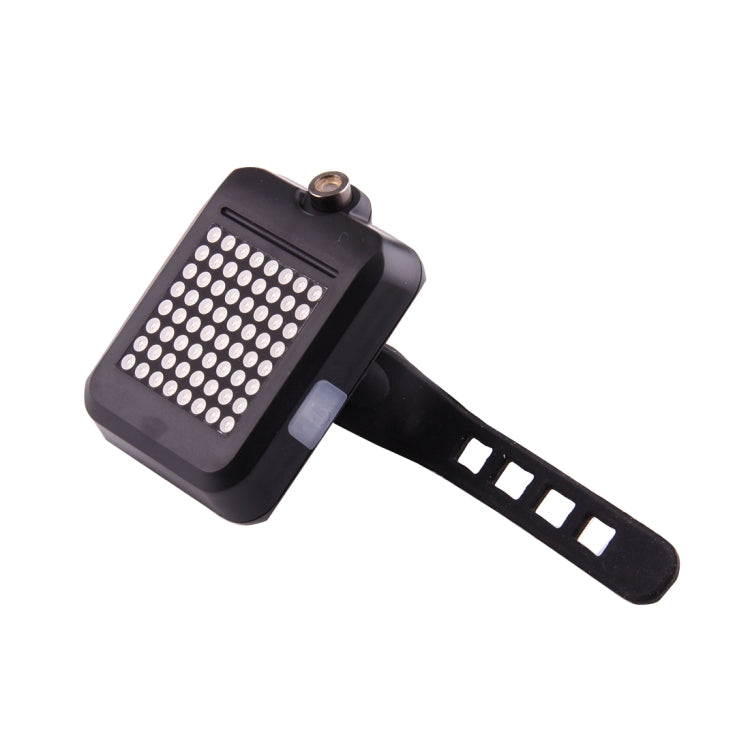 Bicycle Intelligent Wireless Control USB Rechargeable Turn Signal Light Bike Rear Brake Light with Laser & Mount Holder Strap