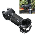 TOSEEK Road Mountain Bike Ultra-light Handlebar Stem Riser Faucet, Size: 17 Degree, 80mm (Gloss)