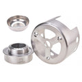 AOTU AT6387 Outdoor Portable Camping Windproof Alcohol Stove with Cover
