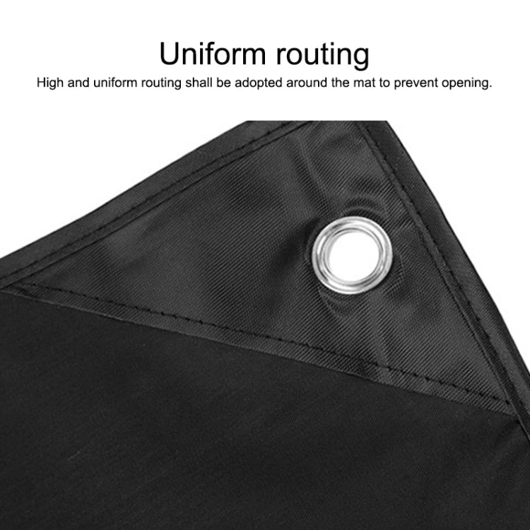 AOTU AT6212 Oxford Cloth Outdoor Camping Picnic Mat, Size: 210 x 200cm (Black)