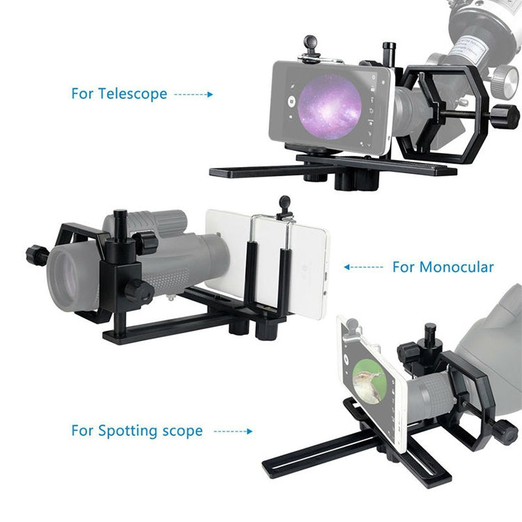 Datyson 5P0010L Telescope Photography Stand, Standard + 1 Phone Holder