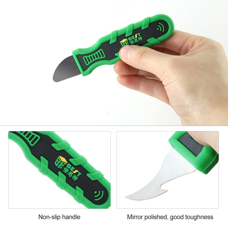 BEST-138 Cell Phone Repair Assemble Disassemble Cutting Tool Plastic Pry Tool Spudger