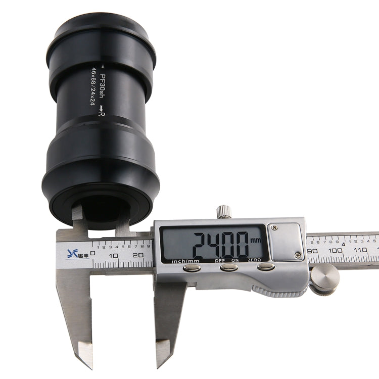 PF30 Press Fit Style Bottom Bracket Fits 68-73mm for SHIMANO, Prowheel, SRAM GXP Mountain Bike (Black)