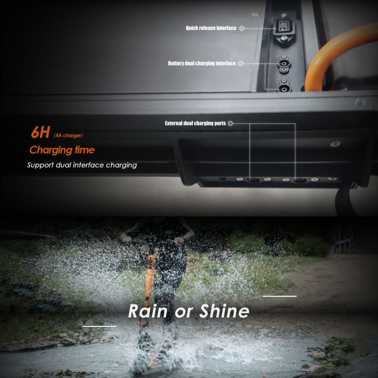 [EU Warehouse] Kukirin G3 Pro 10 inch Tires 2400W 52V 23.4AH Three-speed Folding Electric Offroad Scooter with LED Display