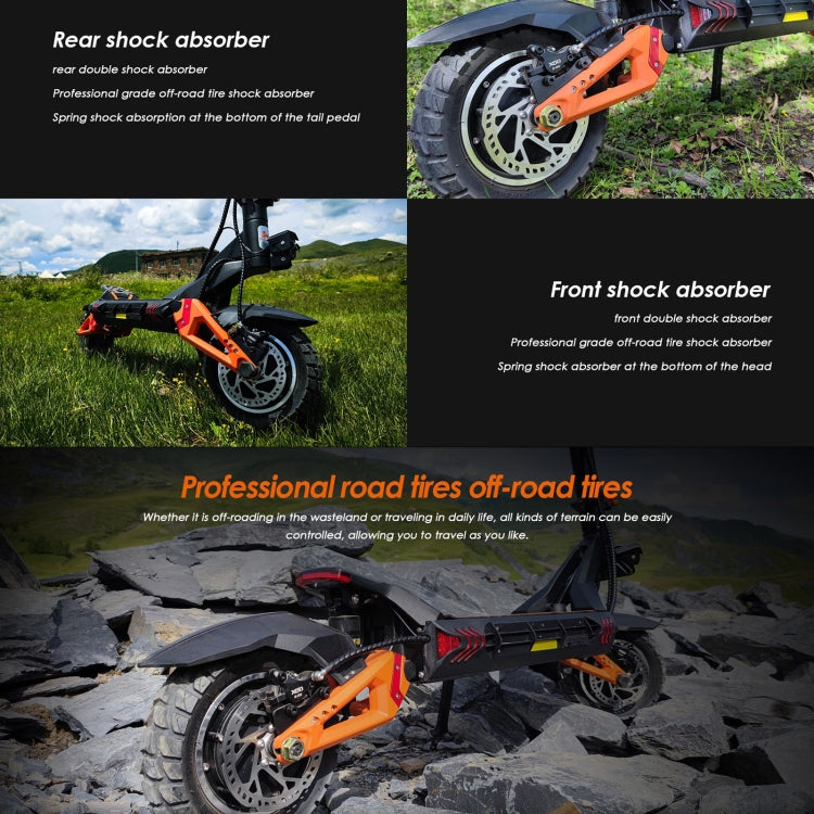 [EU Warehouse] Kukirin G3 Pro 10 inch Tires 2400W 52V 23.4AH Three-speed Folding Electric Offroad Scooter with LED Display