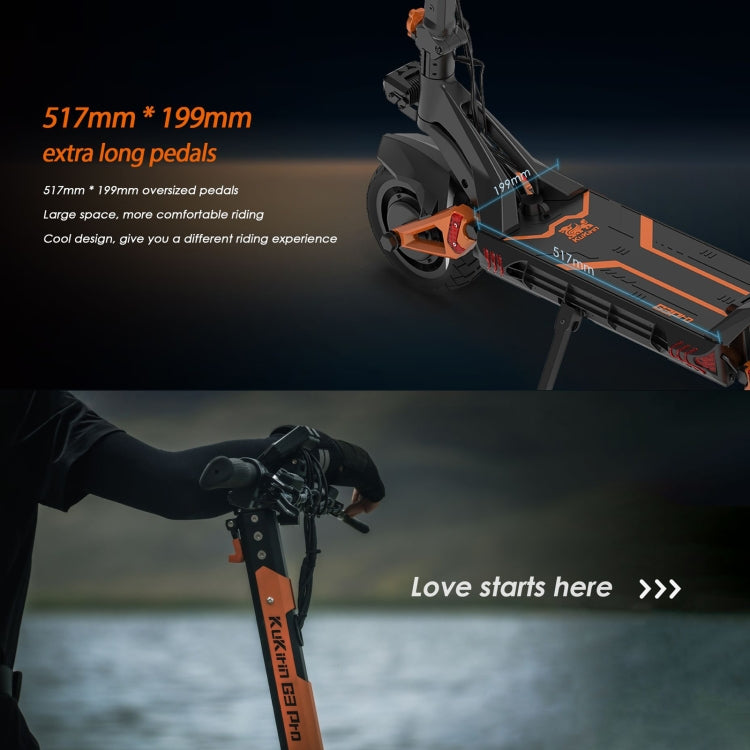 [EU Warehouse] Kukirin G3 Pro 10 inch Tires 2400W 52V 23.4AH Three-speed Folding Electric Offroad Scooter with LED Display