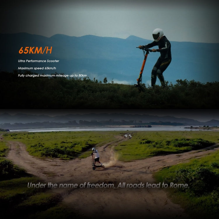 [EU Warehouse] Kukirin G3 Pro 10 inch Tires 2400W 52V 23.4AH Three-speed Folding Electric Offroad Scooter with LED Display