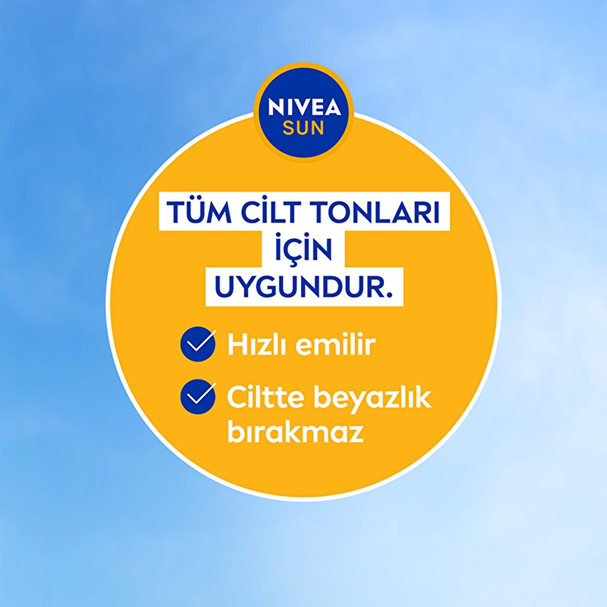 Nivea Sun SPF20 High Sun Protection & Moisturizing Body Spray: UVA/UVB Defense, 48-Hour Hydration - Water Resistant, Non-Greasy Formula