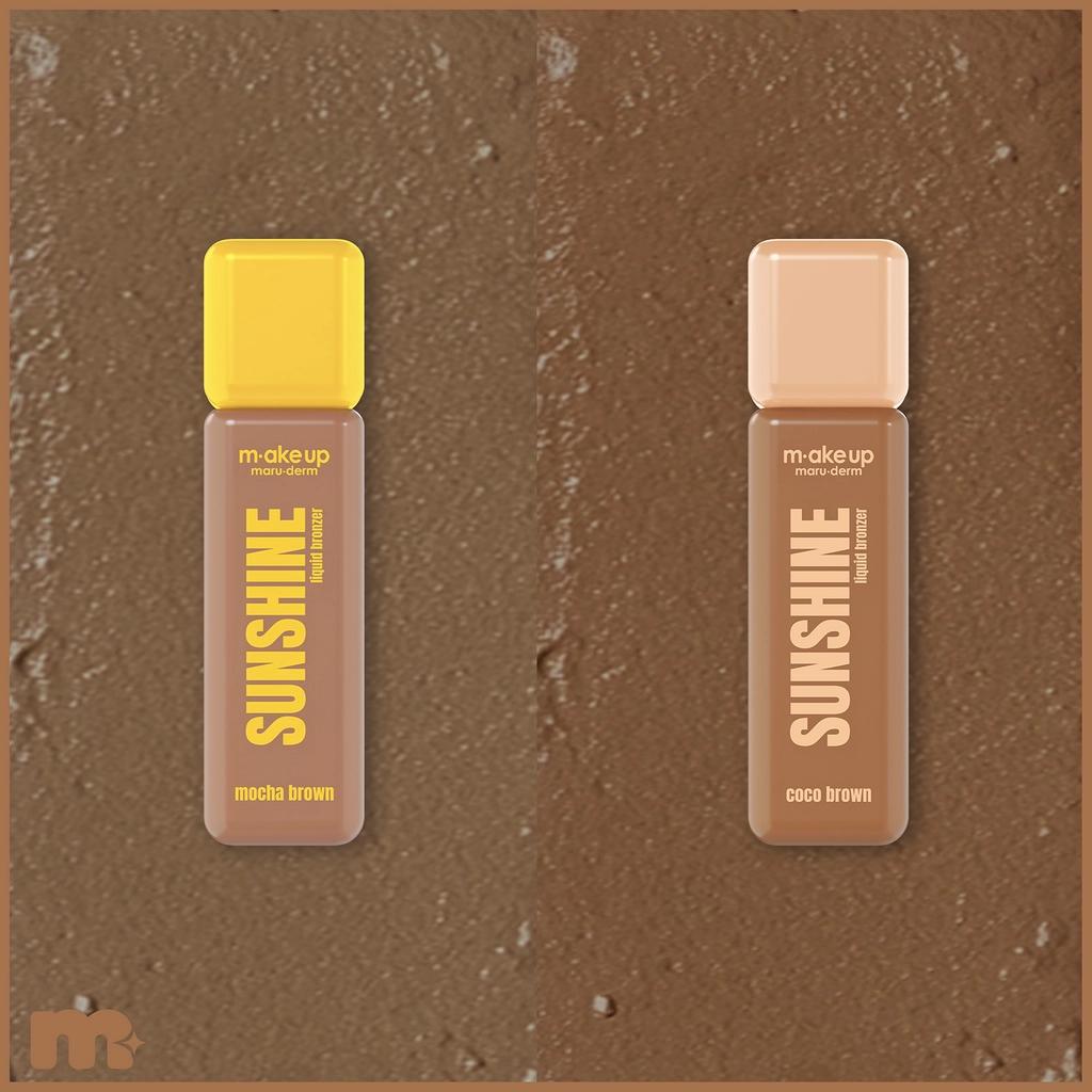 Maruderm Make Up Sunshine Liquid Bronzer Coco Brown 15ml