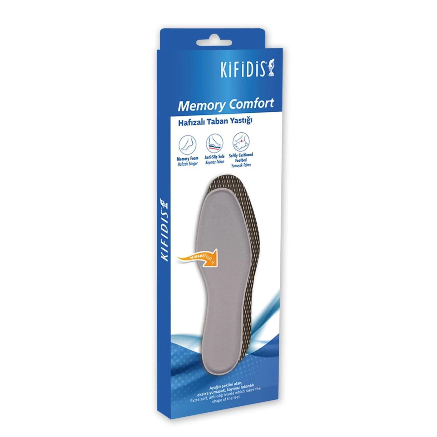 Kifidis Memory Foam Heel Cushion for Foot Comfort 1 Count