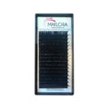 Maklora False Eyelashes, C Curl Shape, 0.10 Thickness, 14mm Length - Silk Material for Natural Look