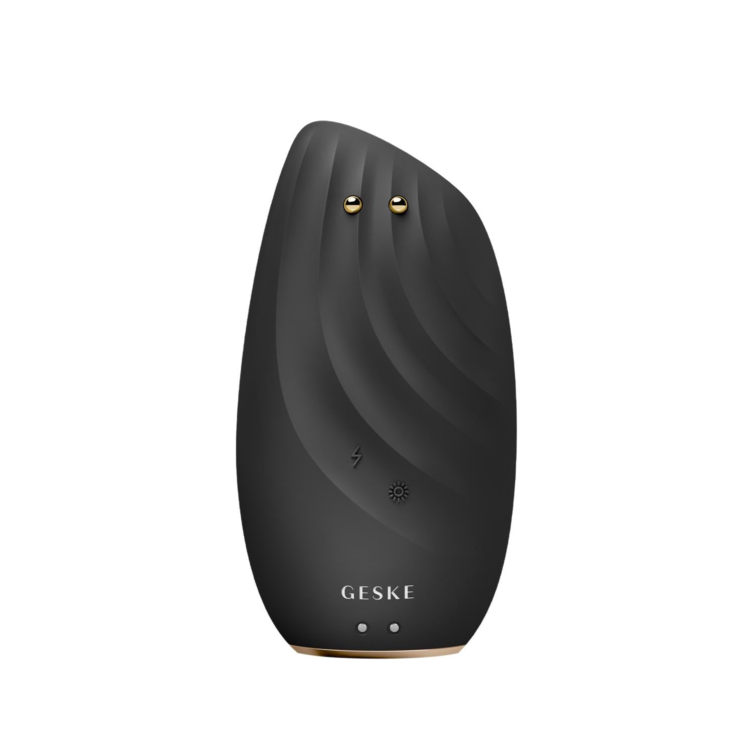 Geske Facial Cleansing and Skin Tightening Device - Sonic Thermo Facial Brush with Microcurrent Technology