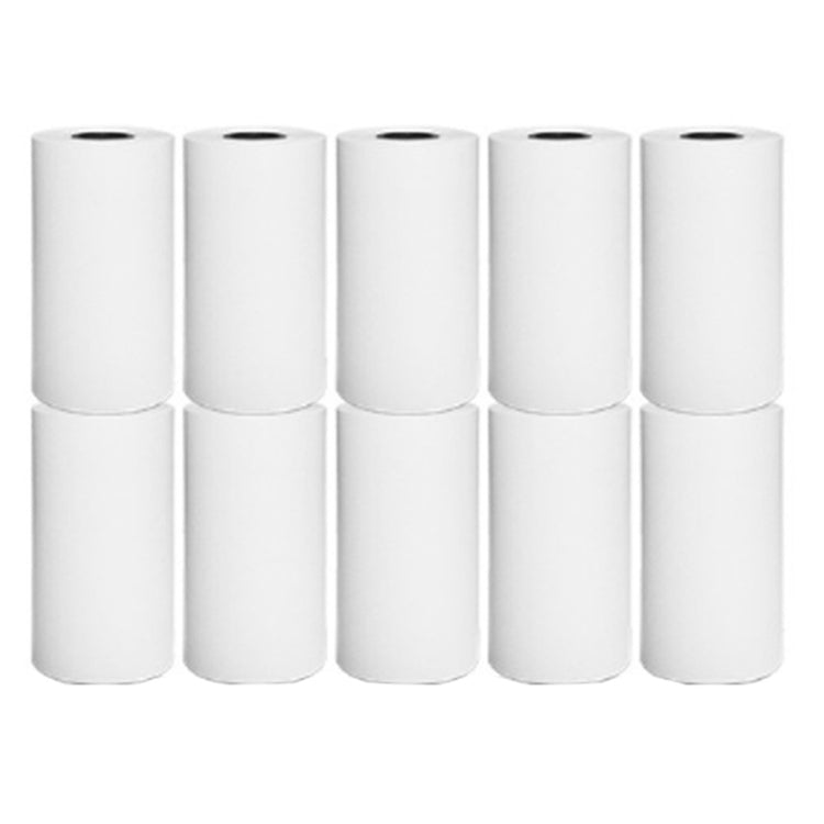 10pcs Thermal Label Printer Paper Sticker, Size: 57 x 25 mm