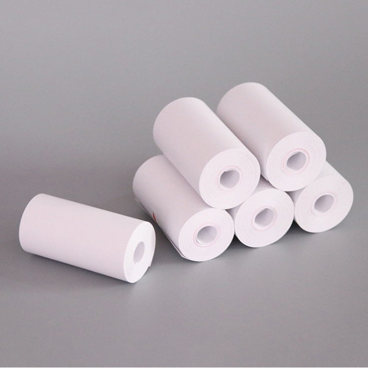 10pcs Thermal Label Printer Paper Sticker, Size: 57 x 25 mm