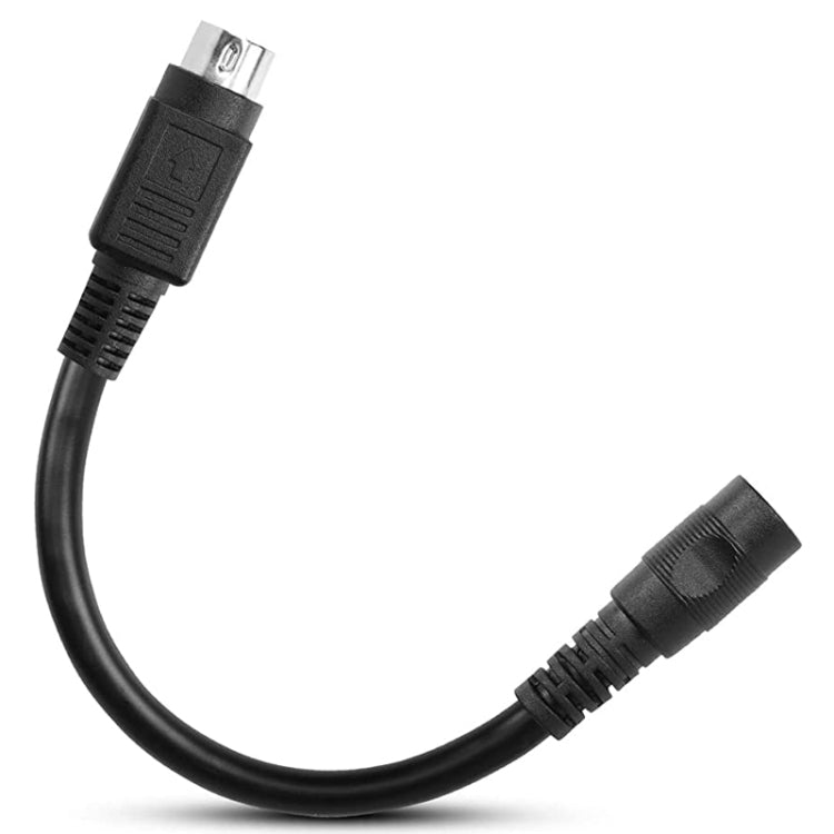 4 Pin DIN Male To DC 5.5x2.1mm Female Power Connection Cable, Length: 0.15m