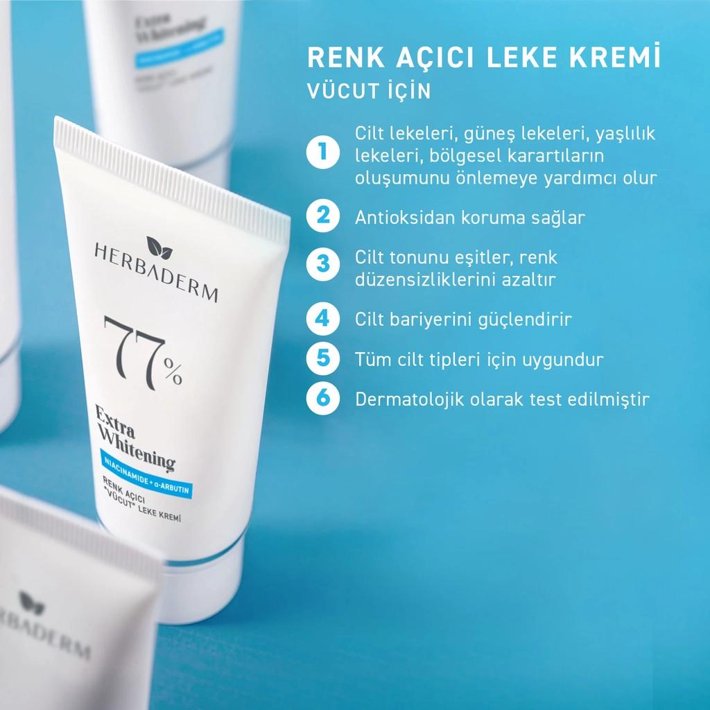 Herbaderm 77% Dark Spot Reducing Body Cream 60 ml
