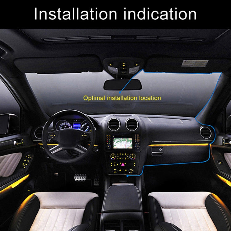 G636 2.7 inch Screen Display Car DVR Recorder, Support Loop Recording / Motion Detection / G-Sensor / Night Vision Function