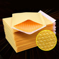 200pcs Kraft Paper Envelope Bag Express Bubble Bag Packaging Bag, Size: 19x28+4cm