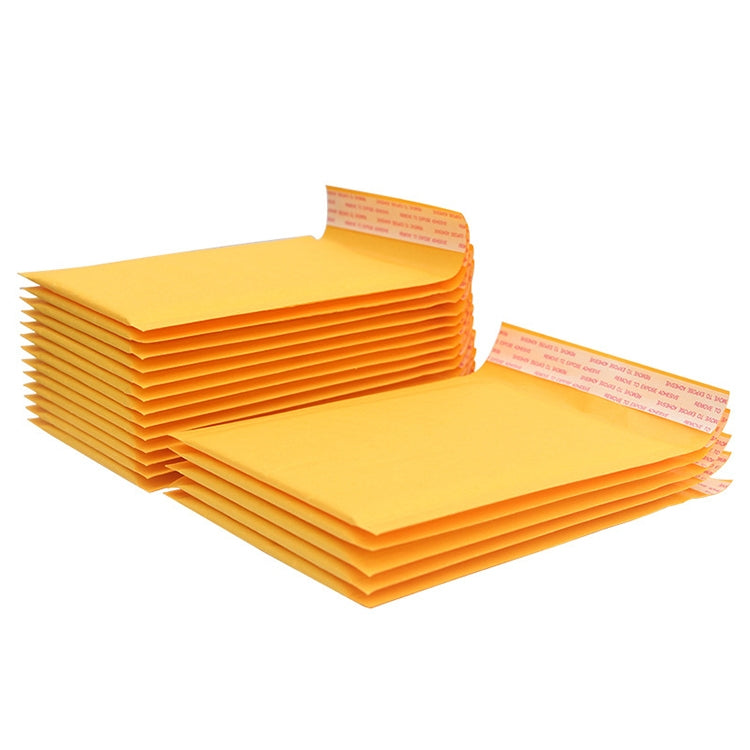 200pcs Kraft Paper Envelope Bag Express Bubble Bag Packaging Bag, Size: 19x28+4cm