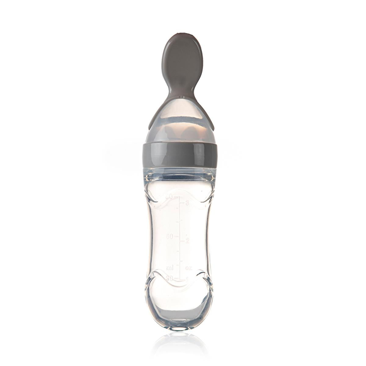 Babyjem Baby Squeeze Spoon - BPA-Free, One-Handed Feeding, Silicone Baby Feeding Utensils, Baby Feeding Accessories, Baby Feeding Spoon