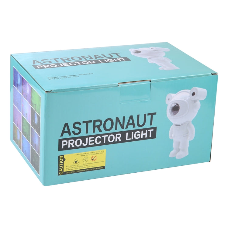 5W Astronaut Starry Sky Projection Lamp USB Night Light (White)