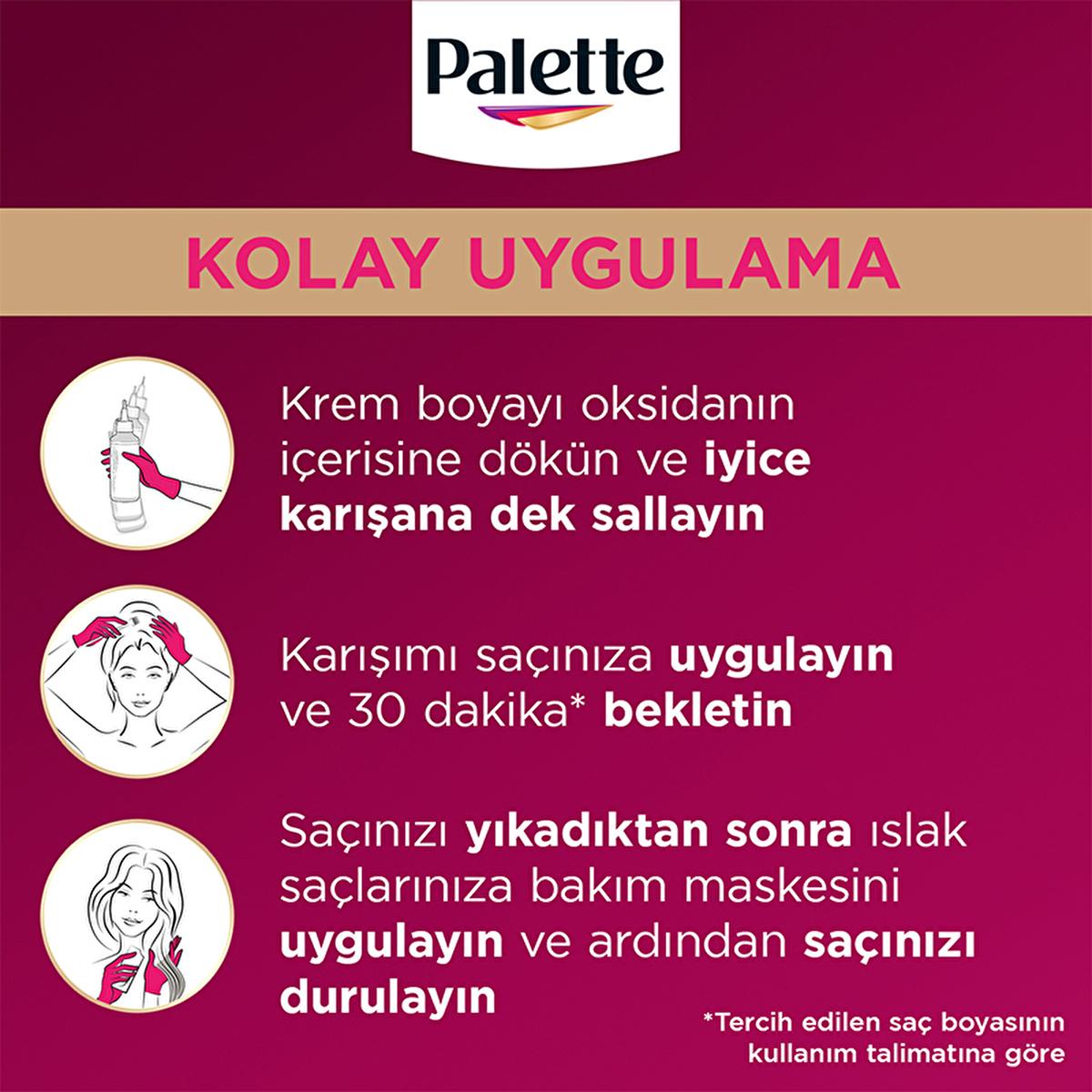Palette Deluxe Hair Dye - Long-Lasting Rich Color Intensity for Vibrant Hair