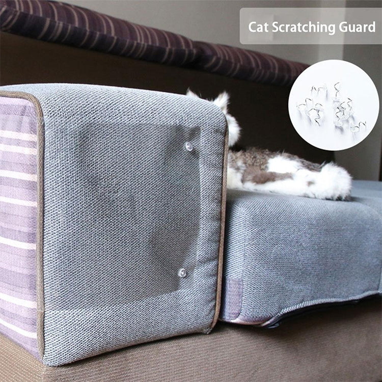 2pcs/pack Cat Scratch Protection PVC Sofa Anti-scratch Stickers , Size: 30x45cm