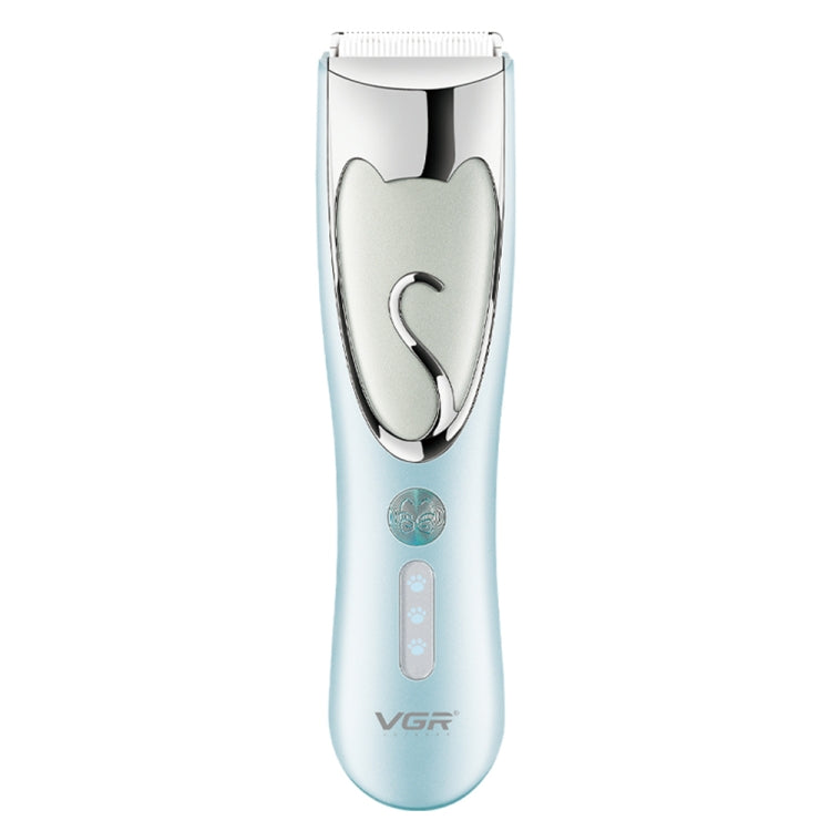 VGR V-203 Professional Pet Barber Electric Hair Clipper (Blue)