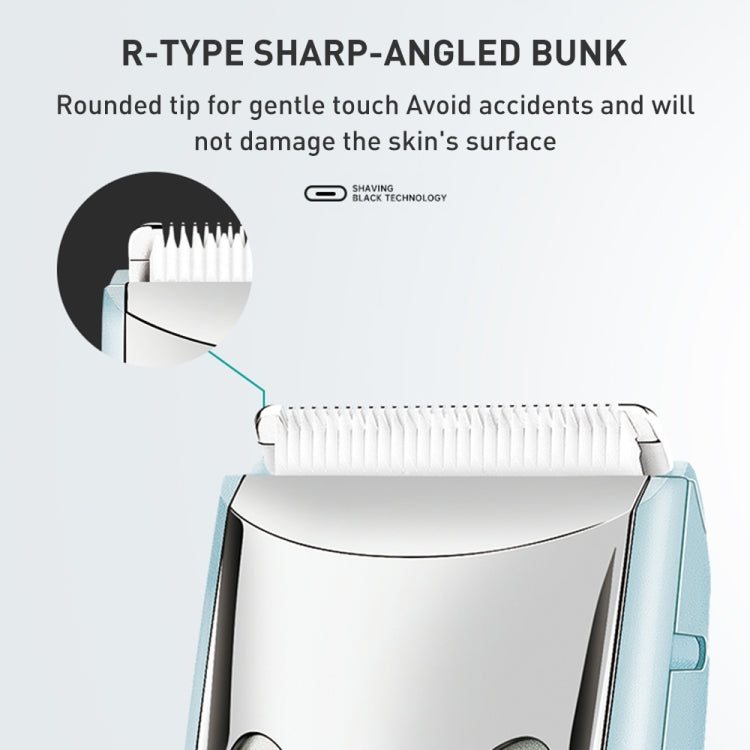 VGR V-203 Professional Pet Barber Electric Hair Clipper (Blue)