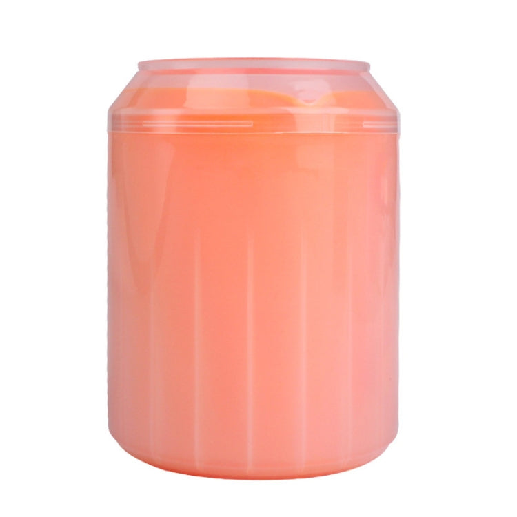 Pet Cat Dog Foot Clean Cup Cleaning Tool Silicone Washing Cup, Size: Small (Orange)