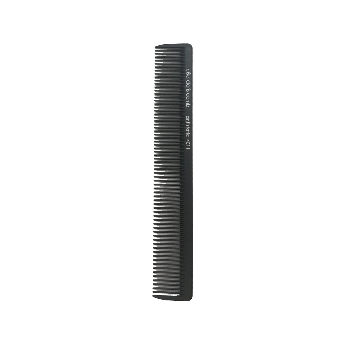 Claris 4011 Carbon Hair Comb - Durable Carbon Hair Care Tool for Detangling & Styling