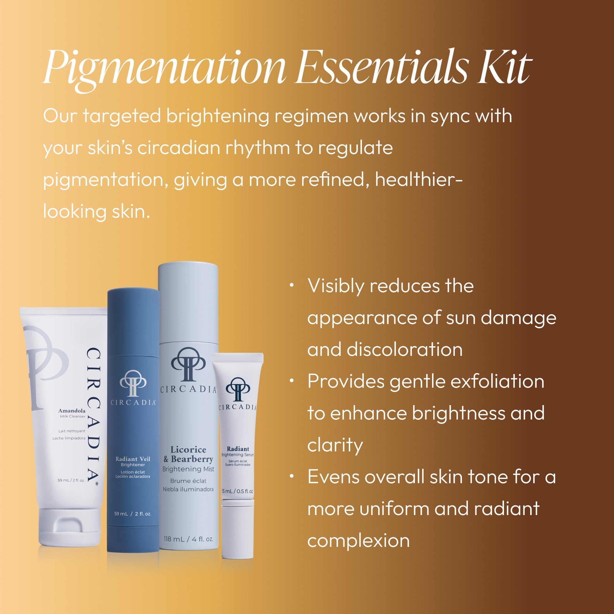 Pigmentation Essentials Regimen Kit | Circadia
