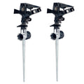 1/2-in. Plastic Impact Sprinkler on Zinc Spike, 2-pk 58362