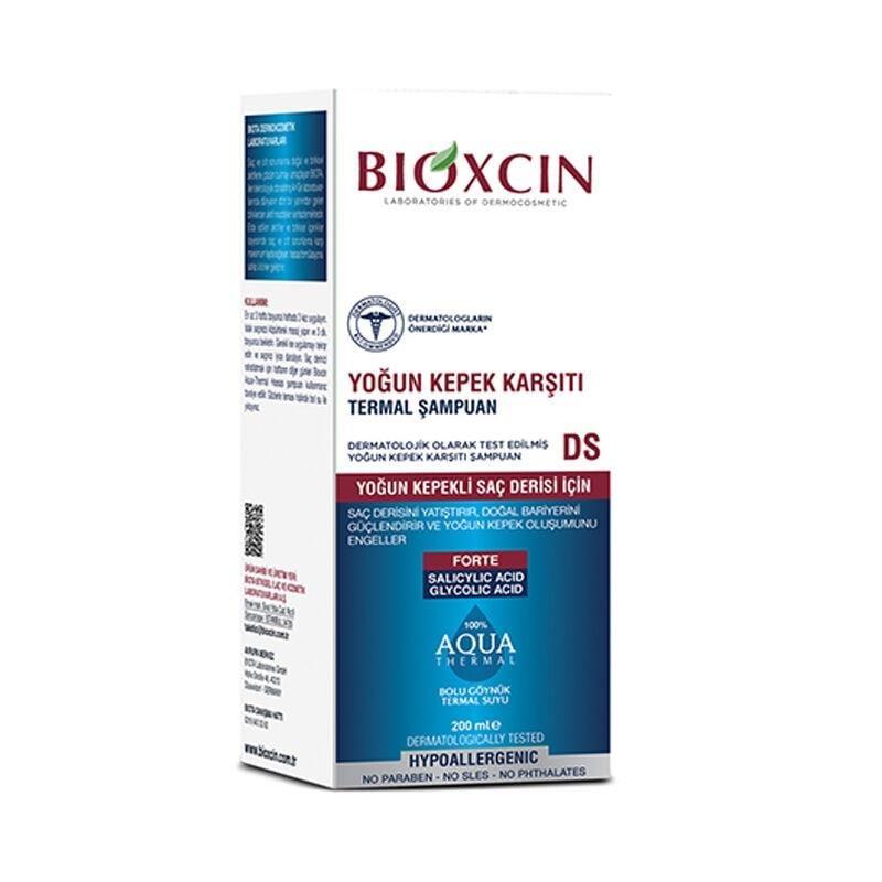 Bioxcin Sulfate-Free Anti-Dandruff Shampoo with Aqua Thermal DS - Gentle Hair Care for Sensitive Scalps, 6.76 fl oz