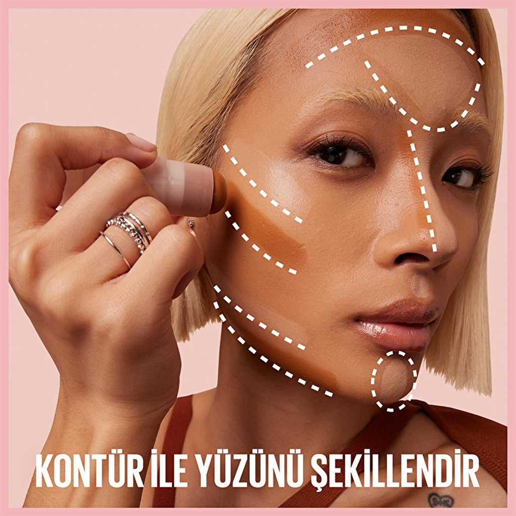 Maybelline Lifter Stix Creamy Face Shaping Stick: Effortless Contour & Sculpting Makeup for Defined Cheekbones, Jawline & Enhanced Features
