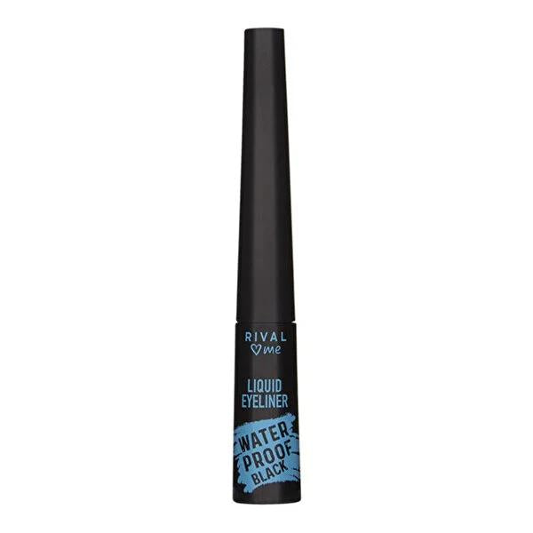 Rival Loves Me Waterproof Liquid Eyeliner - Long-Lasting, Intensive Coverage for Sensitive Eyes