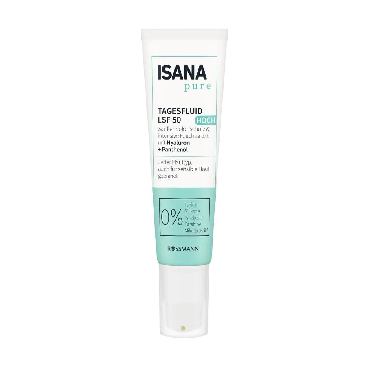 Isana Pure SPF 50 Day Cream for Hydrated Skin 50 ml