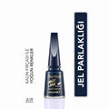 Flormar Jelly Look Ocean Blue Nail Polish: High-Shine, Long-Lasting Gel Effect