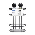 Ideenwelt Large Black Shower Stand Organizer