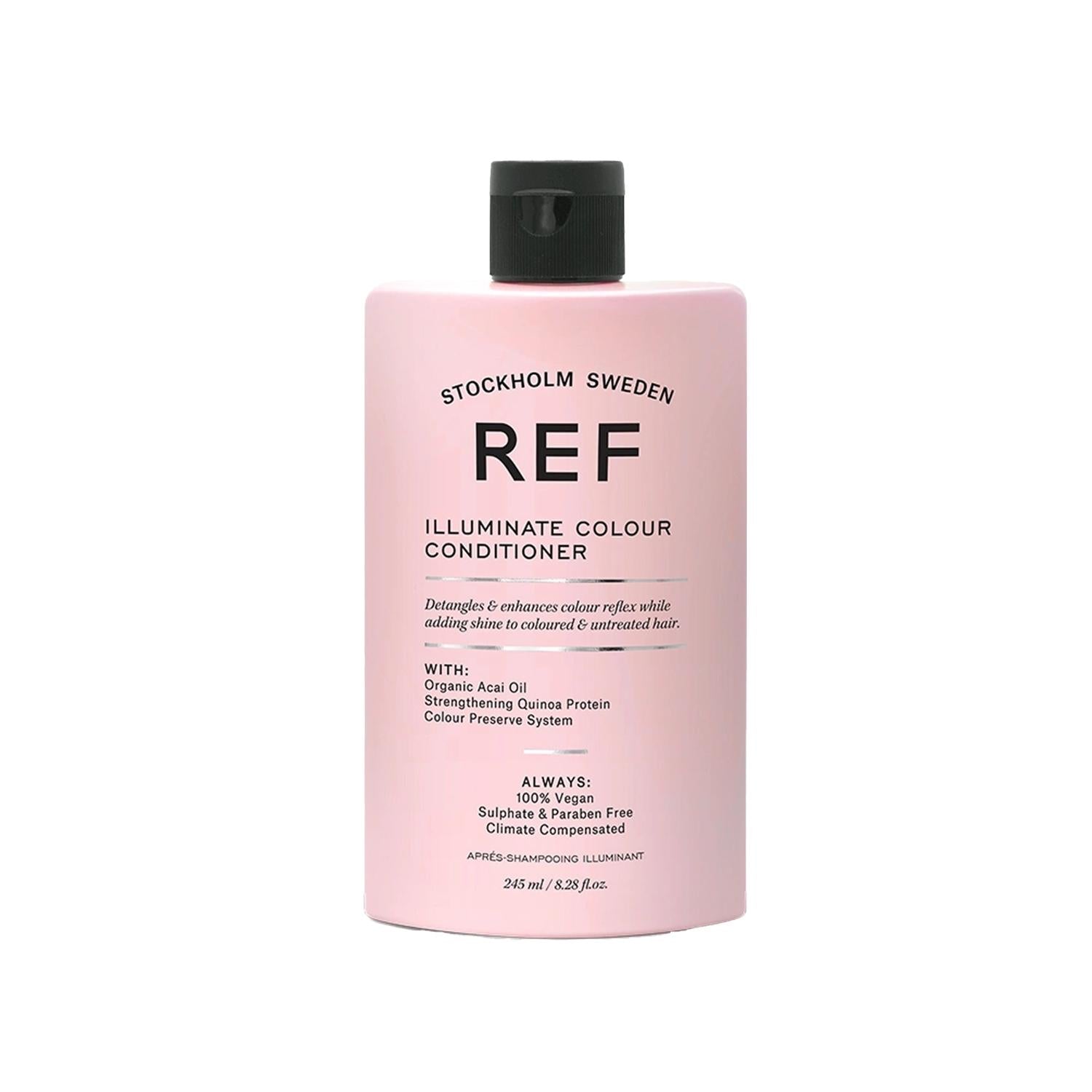 REF Hair Care Cream - Illuminate Colour Aydınlatıcı Saç Bakım Kremi 245 ml for Colored Hair Nourishment and Colour Protection