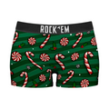 Women's Boy Shorts - Peppermint Stripe