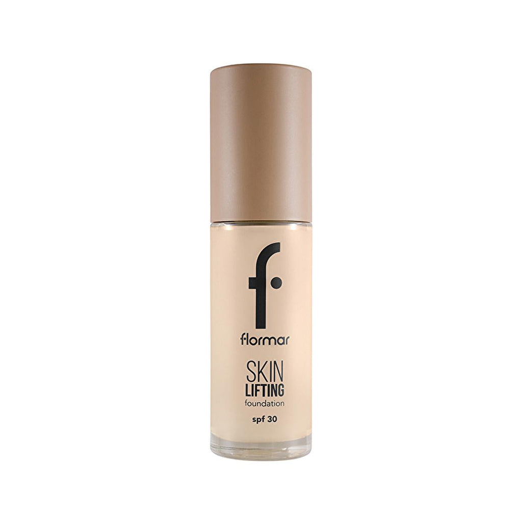 Flormar Anti-Aging Foundation Makeup - Natural Finish, SPF 30, Creamy Texture | Flormar Skin Lifting