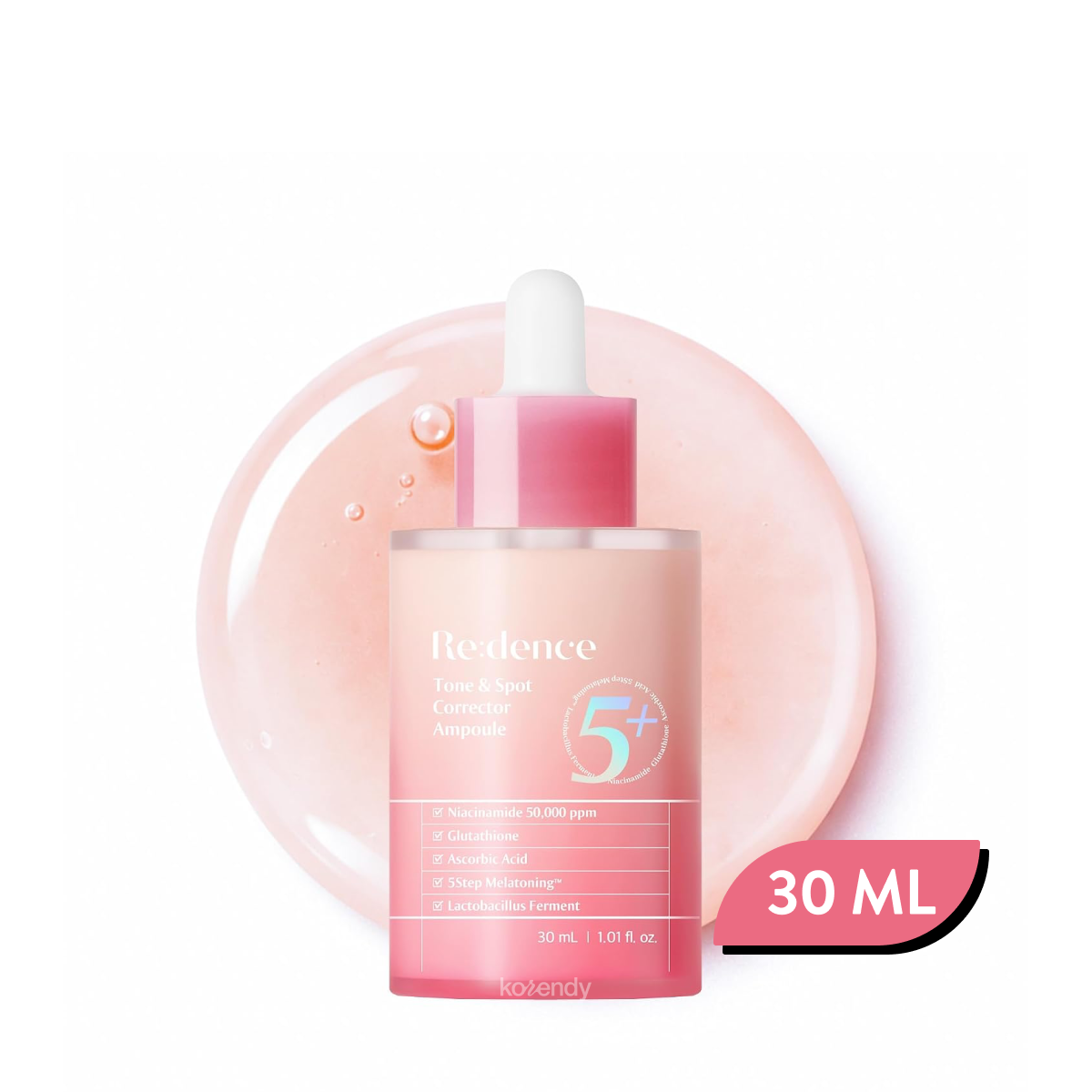 Redence Tone & Spot Corrector Ampoule Brightening Serum 30ml
