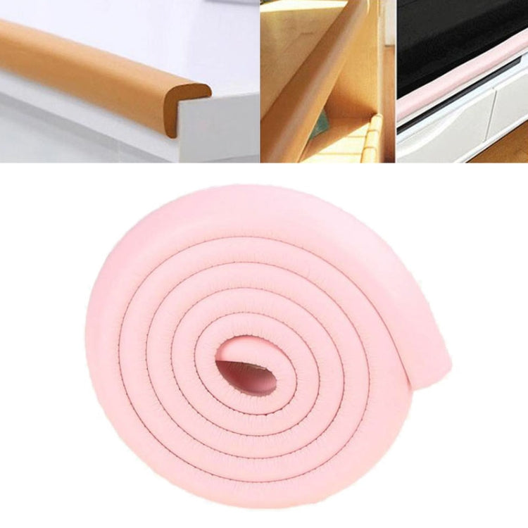 212cm Baby Edge Cushion Foam with Self-adhesive Tape(Pink)