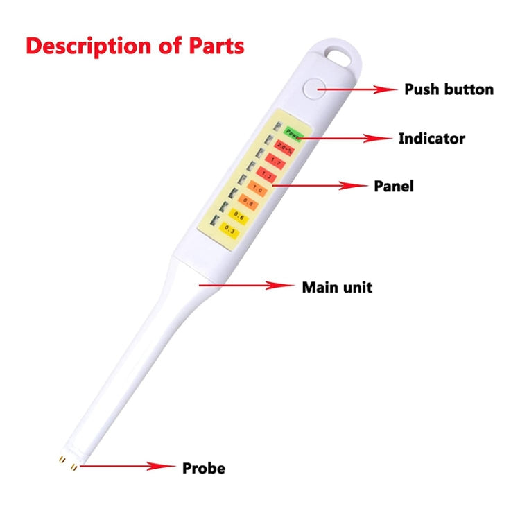 Salinity Analyzer Meter Salty Check Food Salinometer Waterproof Salt Tester (NS01)