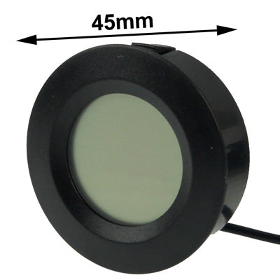 TL8009 Mini Indoor LCD Display Digital Thermometer, Measuring Temperature Range: -50℃-110℃(Black)