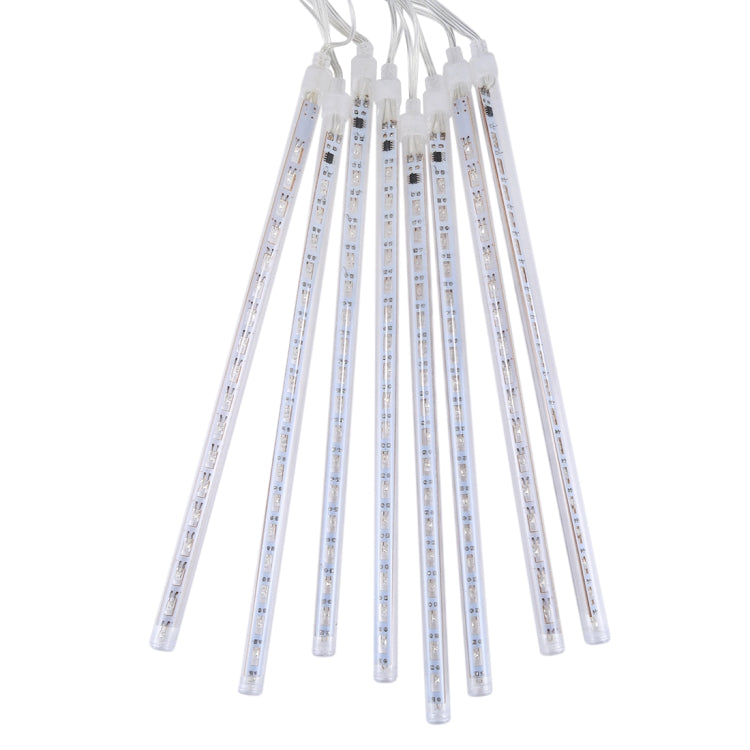 30cm 8 Light Bars Meteor Shower Lamp, 17 LED Meteor Shower Lamp for Christmas(Colorful Light)